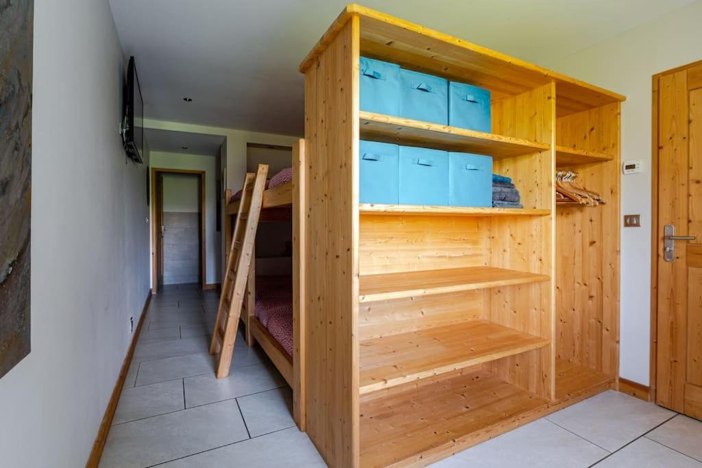 Appartement En Chalet Individuel Sauna Piscine Valmeinier Exteriör bild