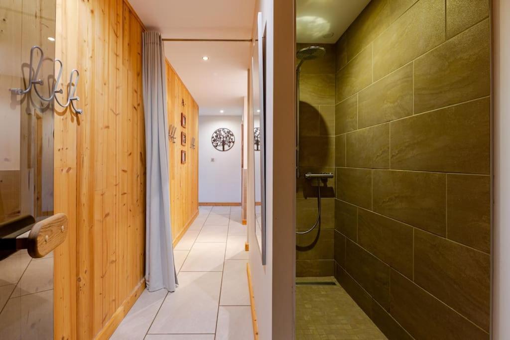 Appartement En Chalet Individuel Sauna Piscine Valmeinier Exteriör bild