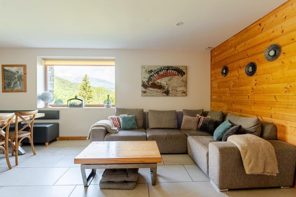 Appartement En Chalet Individuel Sauna Piscine Valmeinier Exteriör bild