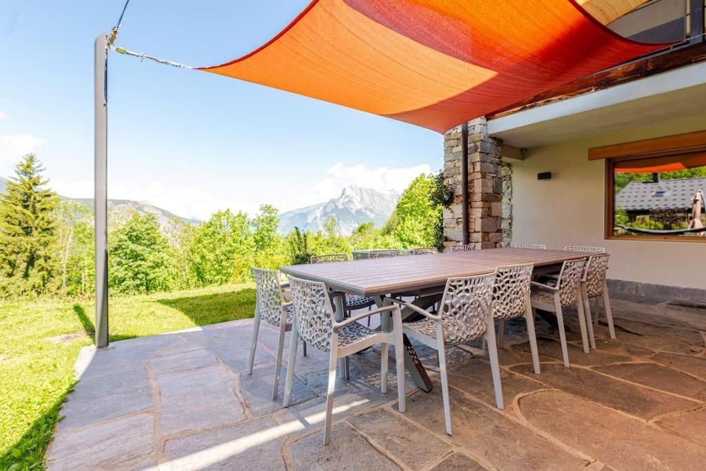 Appartement En Chalet Individuel Sauna Piscine Valmeinier Exteriör bild