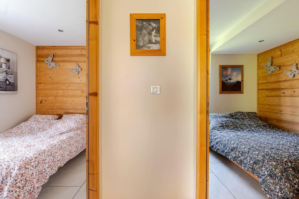 Appartement En Chalet Individuel Sauna Piscine Valmeinier Exteriör bild